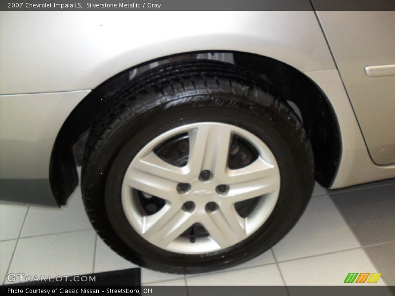 Silverstone Metallic / Gray 2007 Chevrolet Impala LS