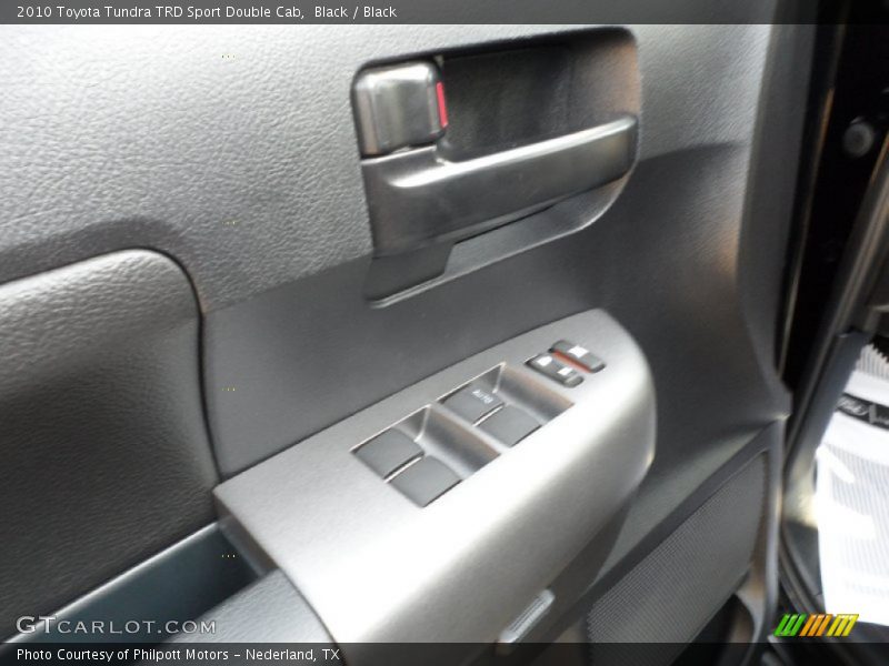Black / Black 2010 Toyota Tundra TRD Sport Double Cab