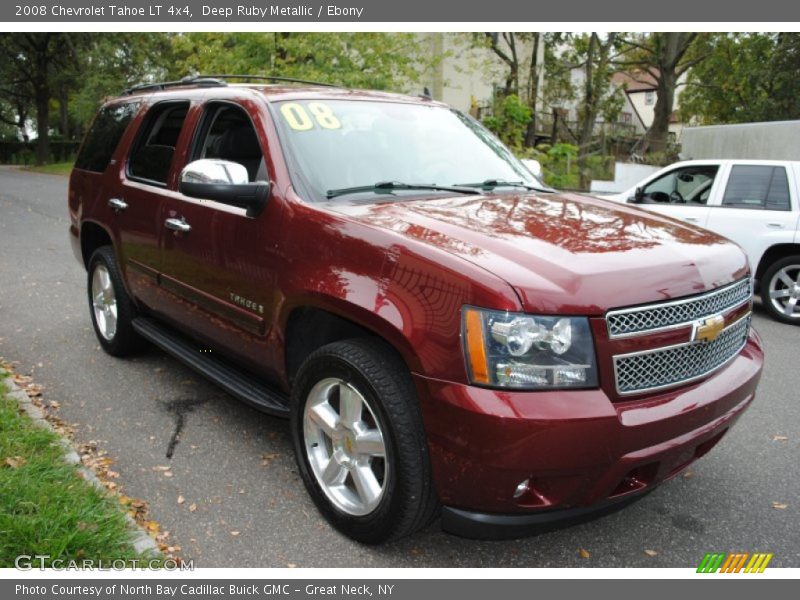 Deep Ruby Metallic / Ebony 2008 Chevrolet Tahoe LT 4x4