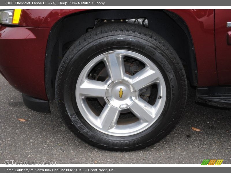 Deep Ruby Metallic / Ebony 2008 Chevrolet Tahoe LT 4x4