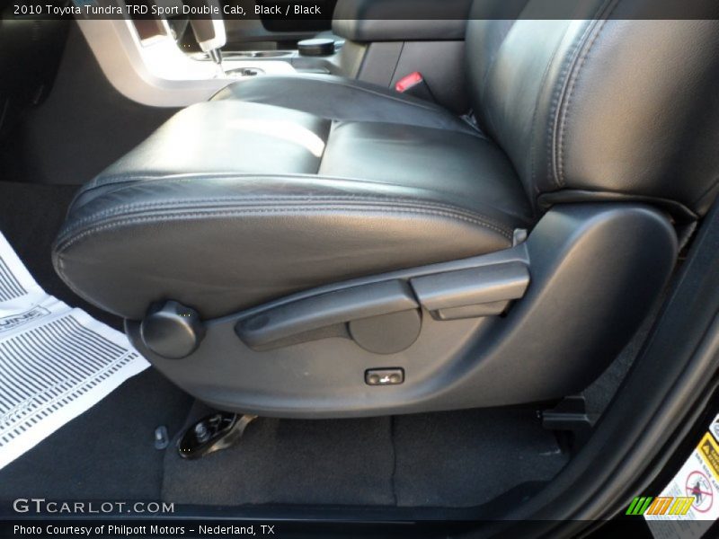Black / Black 2010 Toyota Tundra TRD Sport Double Cab