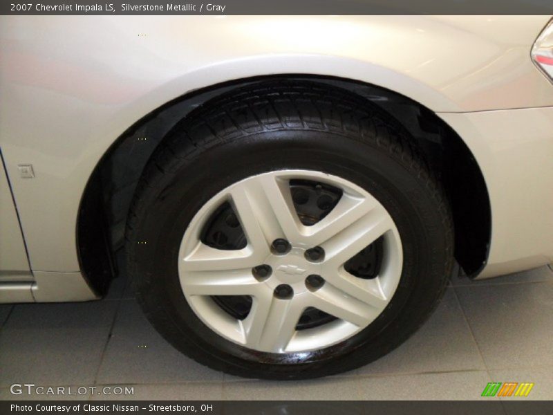 Silverstone Metallic / Gray 2007 Chevrolet Impala LS