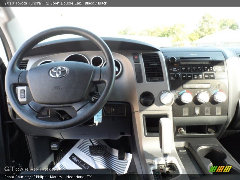 Black / Black 2010 Toyota Tundra TRD Sport Double Cab