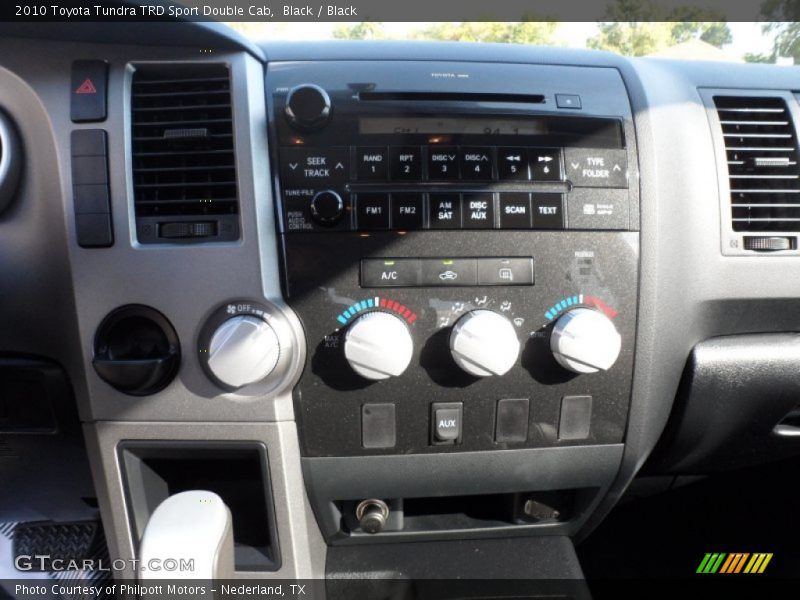 Black / Black 2010 Toyota Tundra TRD Sport Double Cab