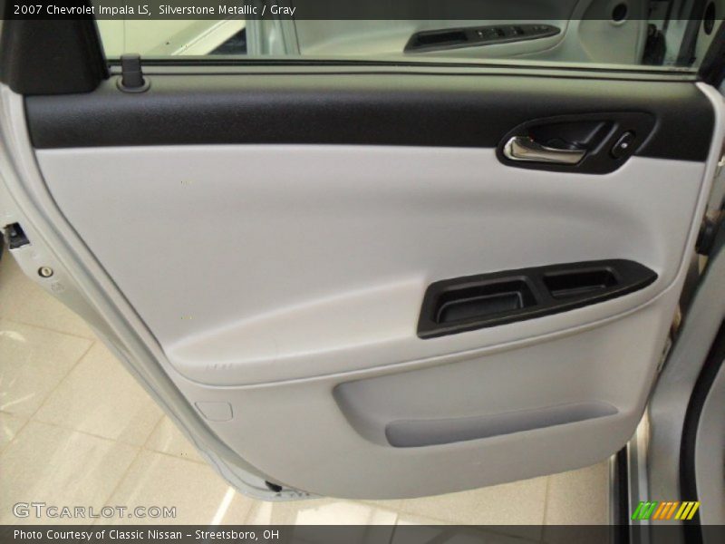 Silverstone Metallic / Gray 2007 Chevrolet Impala LS