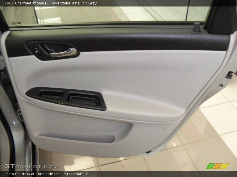 Silverstone Metallic / Gray 2007 Chevrolet Impala LS