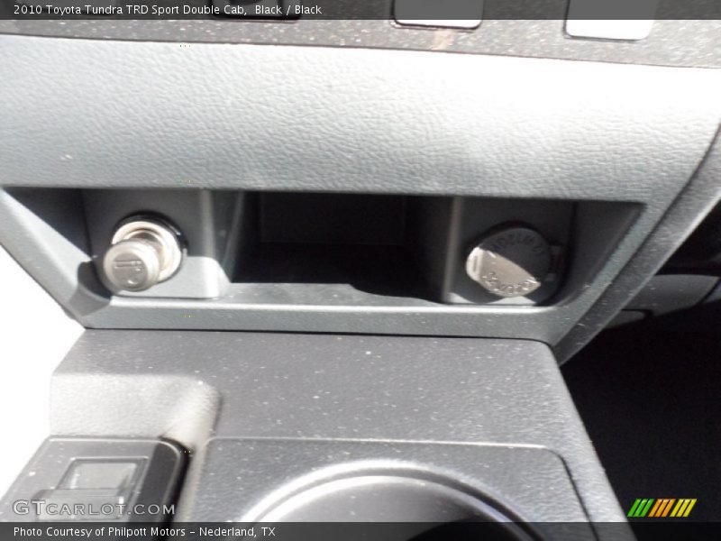 Black / Black 2010 Toyota Tundra TRD Sport Double Cab