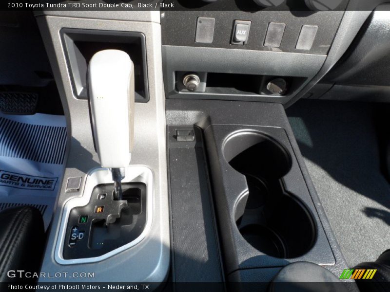 Black / Black 2010 Toyota Tundra TRD Sport Double Cab