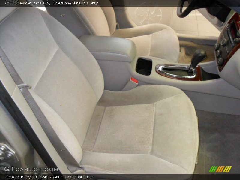 Silverstone Metallic / Gray 2007 Chevrolet Impala LS