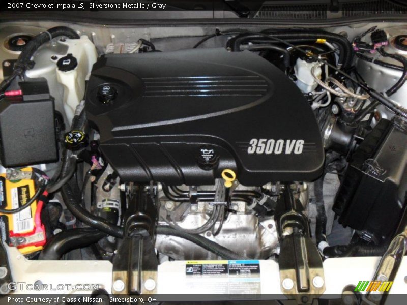 Silverstone Metallic / Gray 2007 Chevrolet Impala LS