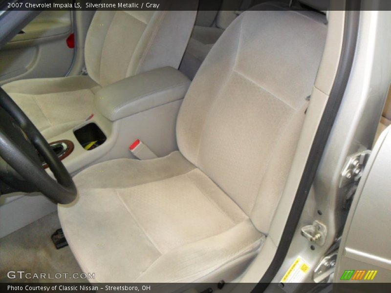 Silverstone Metallic / Gray 2007 Chevrolet Impala LS