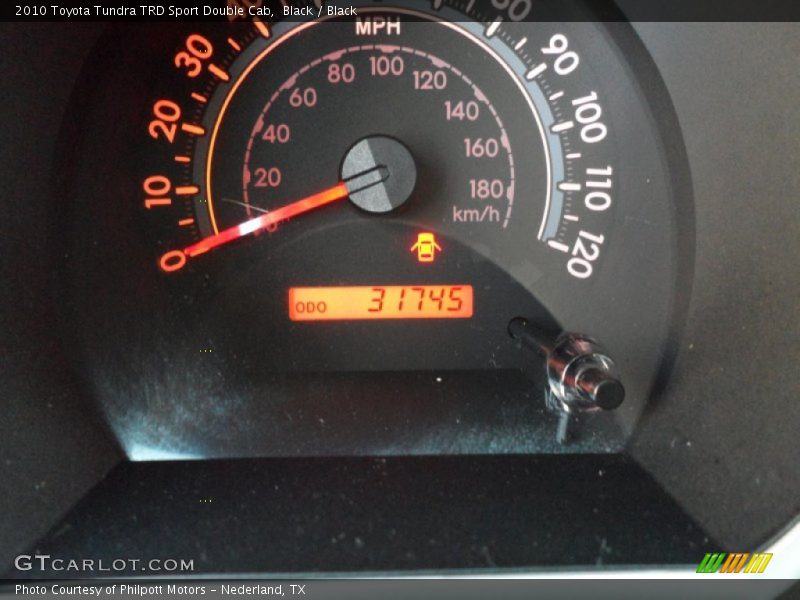 Black / Black 2010 Toyota Tundra TRD Sport Double Cab