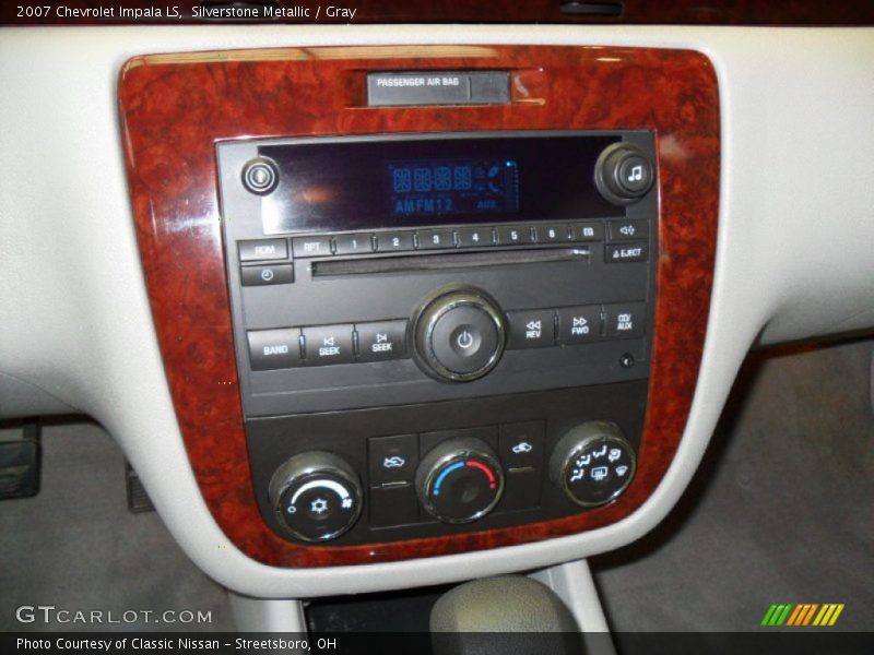 Silverstone Metallic / Gray 2007 Chevrolet Impala LS