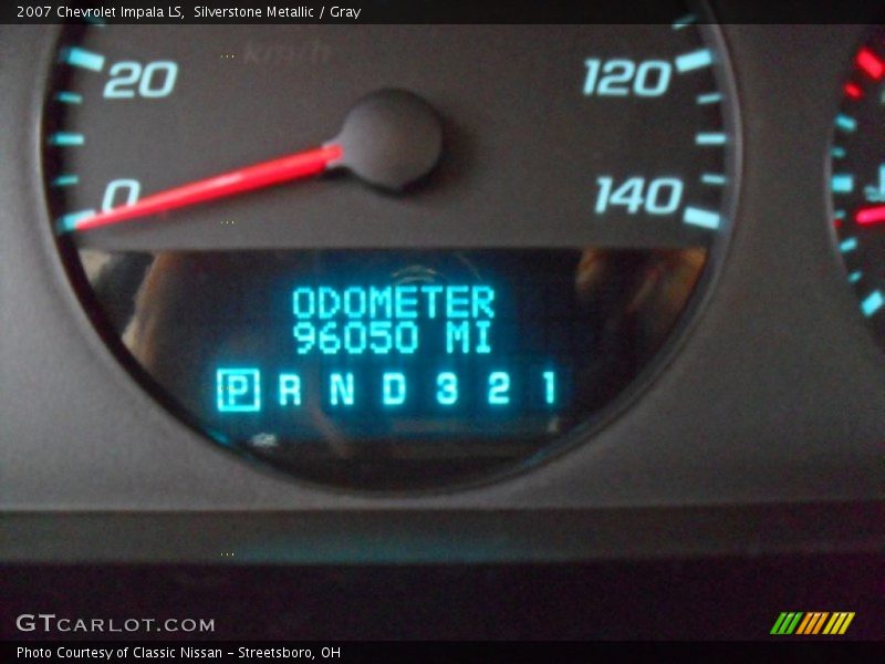 Silverstone Metallic / Gray 2007 Chevrolet Impala LS