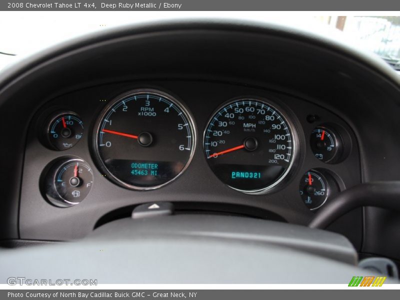Deep Ruby Metallic / Ebony 2008 Chevrolet Tahoe LT 4x4