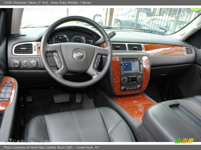 Deep Ruby Metallic / Ebony 2008 Chevrolet Tahoe LT 4x4