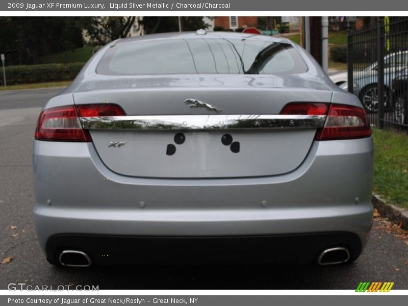 Liquid Silver Metallic / Charcoal/Charcoal 2009 Jaguar XF Premium Luxury