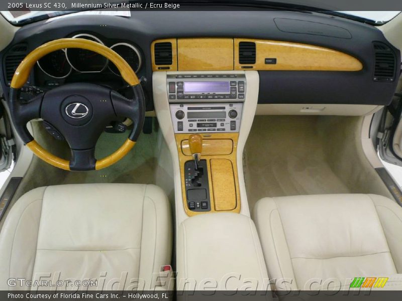 Millennium Silver Metallic / Ecru Beige 2005 Lexus SC 430