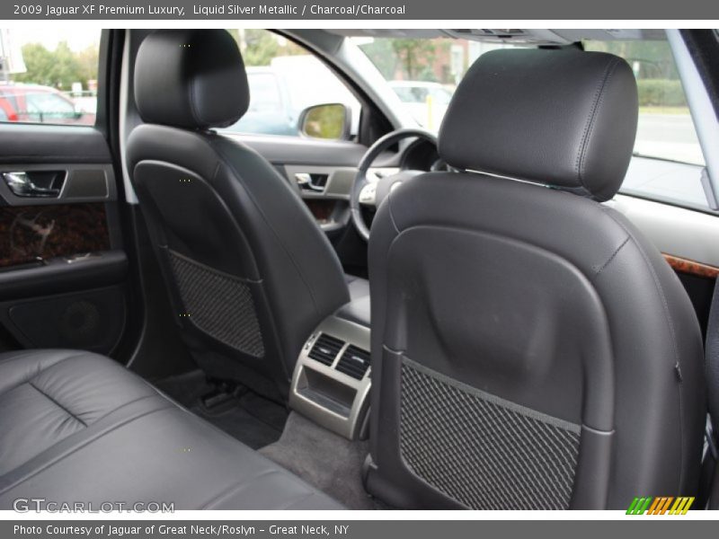 Liquid Silver Metallic / Charcoal/Charcoal 2009 Jaguar XF Premium Luxury