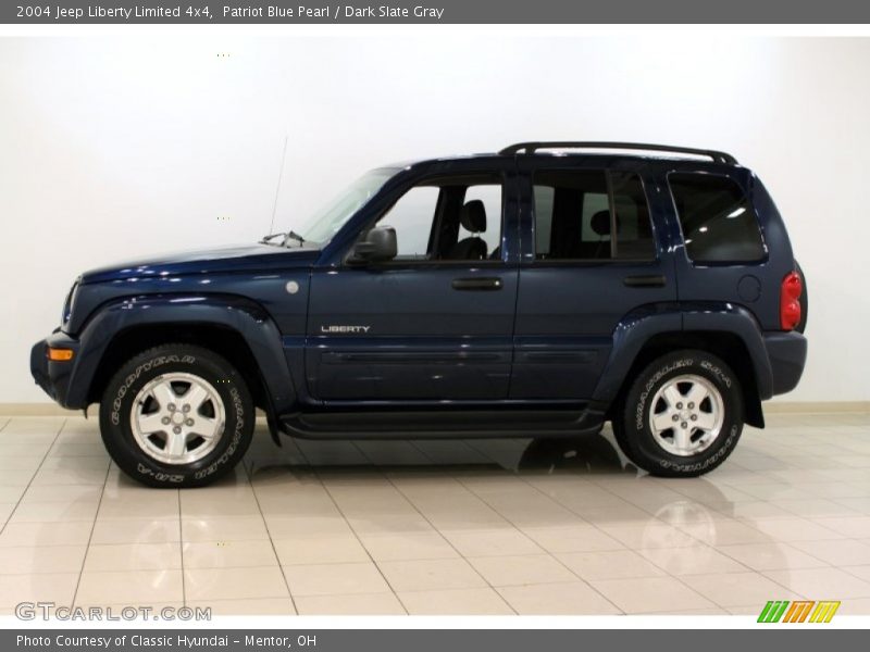 Patriot Blue Pearl / Dark Slate Gray 2004 Jeep Liberty Limited 4x4