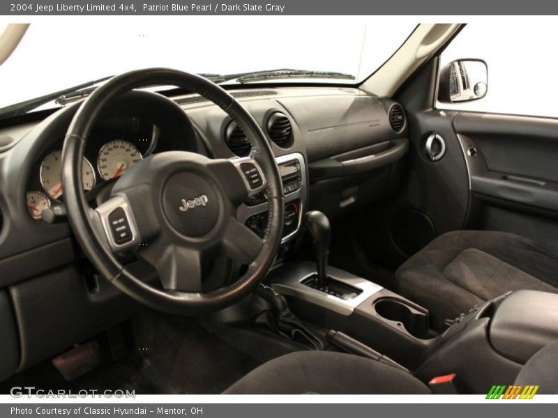 Patriot Blue Pearl / Dark Slate Gray 2004 Jeep Liberty Limited 4x4