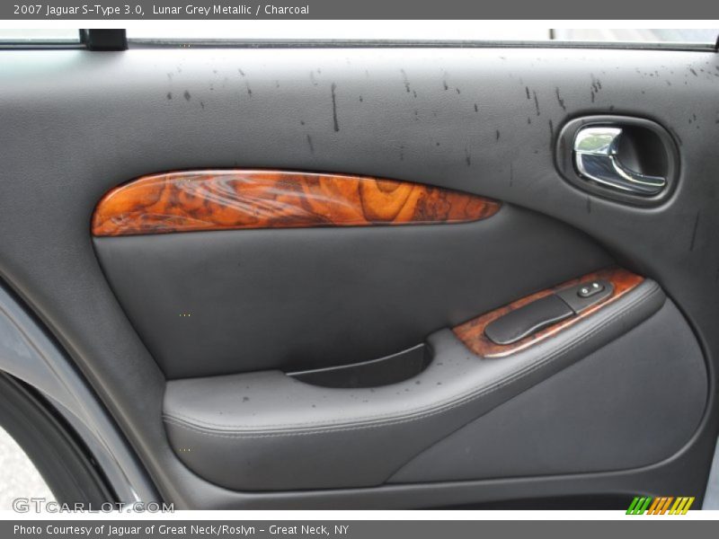 Lunar Grey Metallic / Charcoal 2007 Jaguar S-Type 3.0