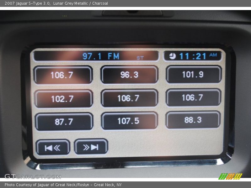 Lunar Grey Metallic / Charcoal 2007 Jaguar S-Type 3.0