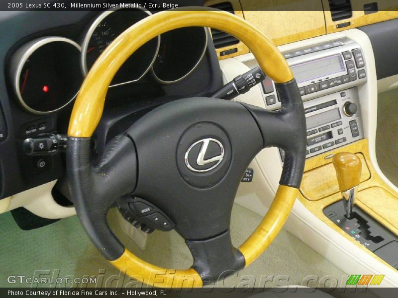 Millennium Silver Metallic / Ecru Beige 2005 Lexus SC 430