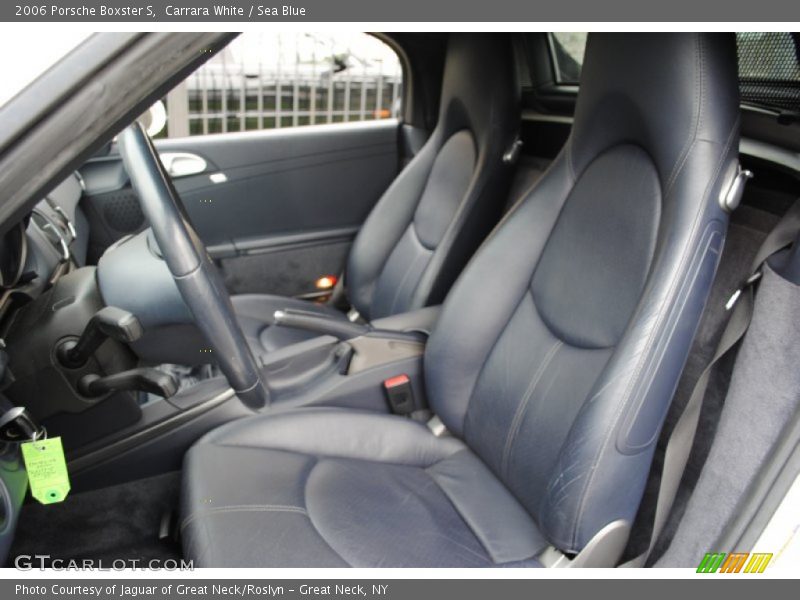  2006 Boxster S Sea Blue Interior