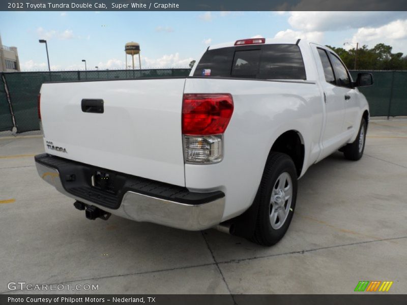 Super White / Graphite 2012 Toyota Tundra Double Cab