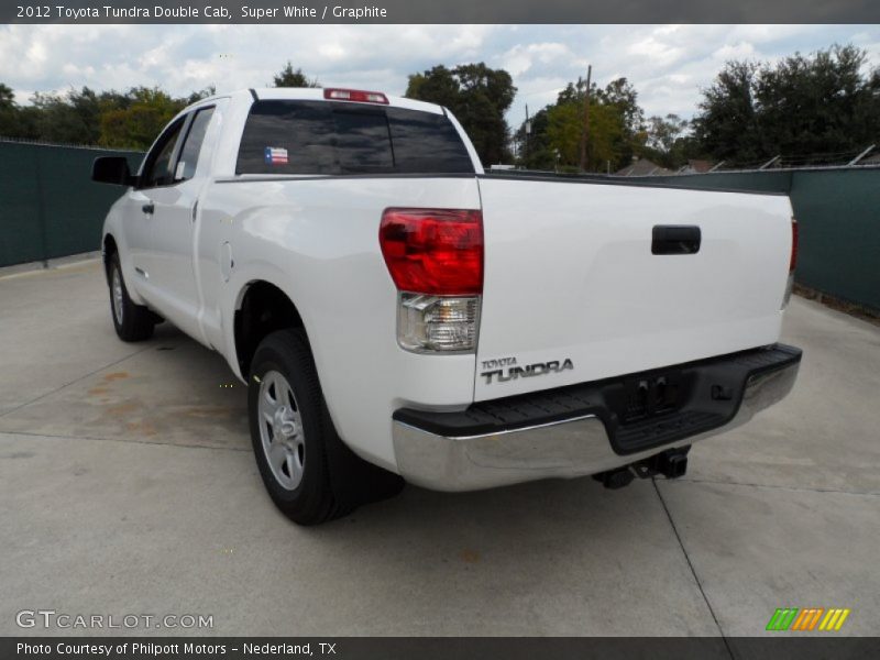 Super White / Graphite 2012 Toyota Tundra Double Cab