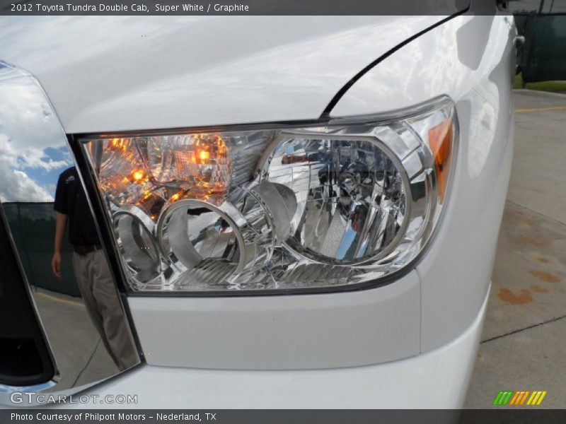 Super White / Graphite 2012 Toyota Tundra Double Cab