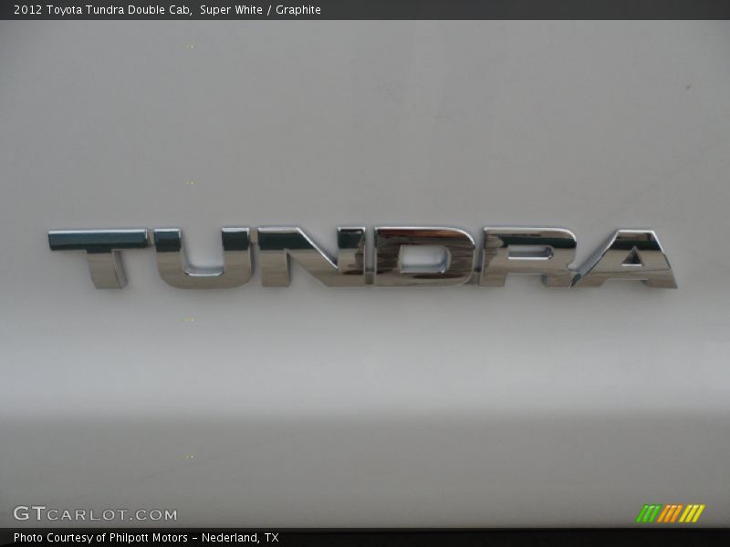 Super White / Graphite 2012 Toyota Tundra Double Cab