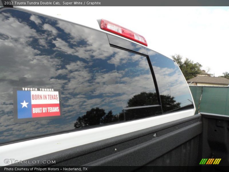 Super White / Graphite 2012 Toyota Tundra Double Cab