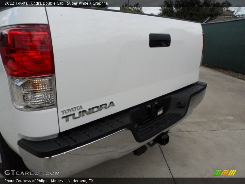 Super White / Graphite 2012 Toyota Tundra Double Cab