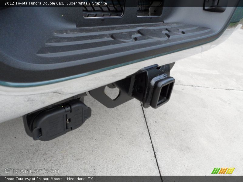 Super White / Graphite 2012 Toyota Tundra Double Cab