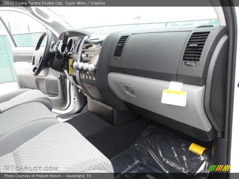 Super White / Graphite 2012 Toyota Tundra Double Cab