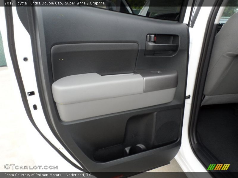Super White / Graphite 2012 Toyota Tundra Double Cab