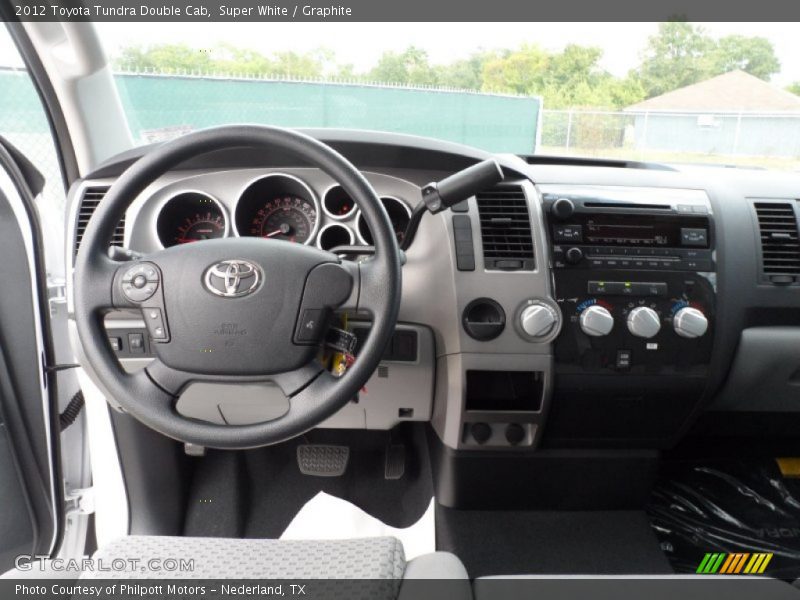 Dashboard of 2012 Tundra Double Cab