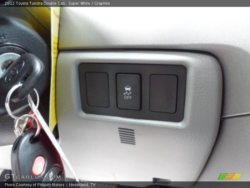 Super White / Graphite 2012 Toyota Tundra Double Cab
