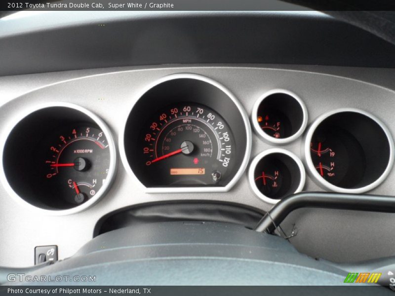  2012 Tundra Double Cab Double Cab Gauges