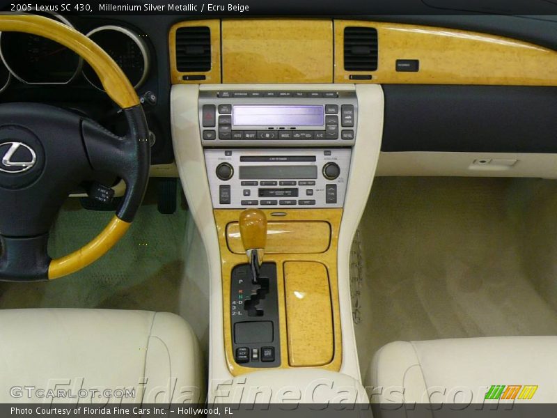 Millennium Silver Metallic / Ecru Beige 2005 Lexus SC 430