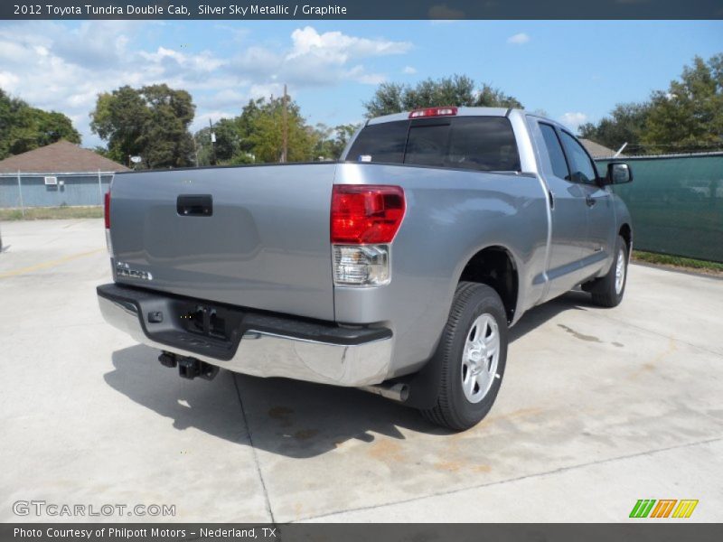 Silver Sky Metallic / Graphite 2012 Toyota Tundra Double Cab