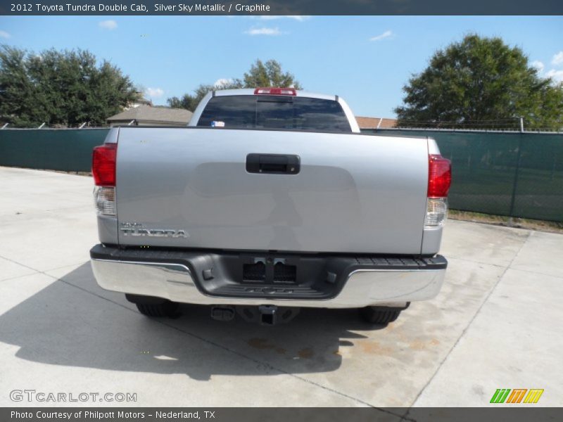 Silver Sky Metallic / Graphite 2012 Toyota Tundra Double Cab