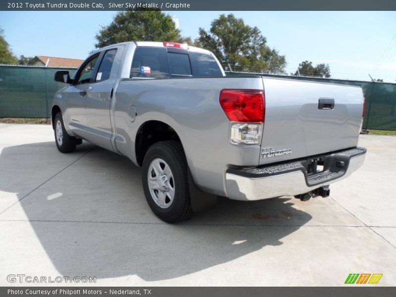 Silver Sky Metallic / Graphite 2012 Toyota Tundra Double Cab