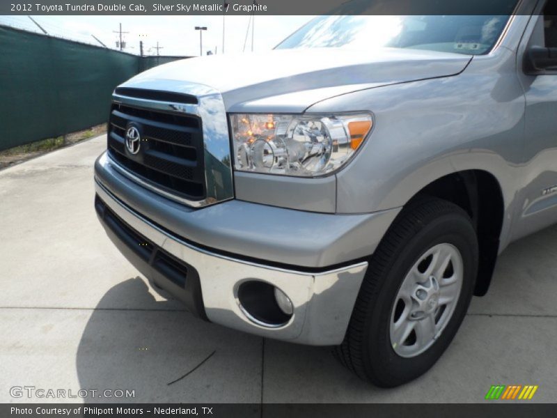 Silver Sky Metallic / Graphite 2012 Toyota Tundra Double Cab