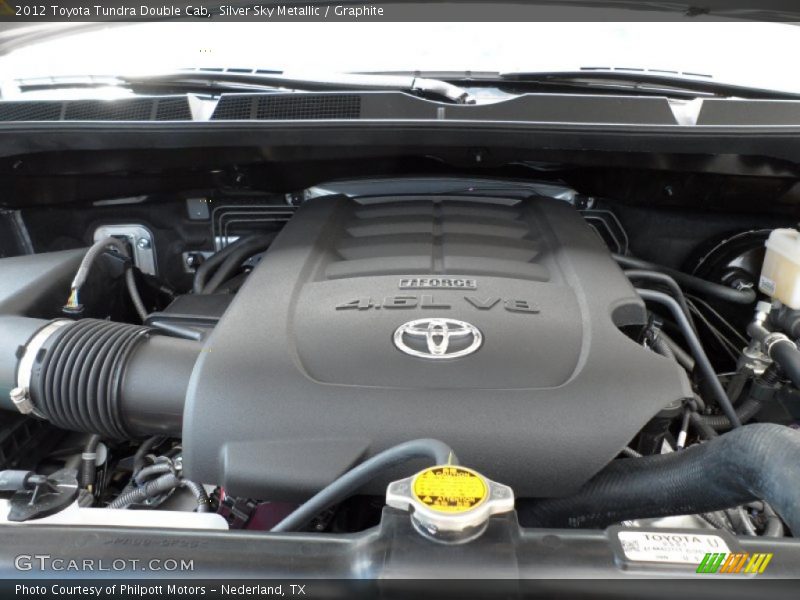  2012 Tundra Double Cab Engine - 4.6 Liter DOHC 32-Valve Dual VVT-i V8