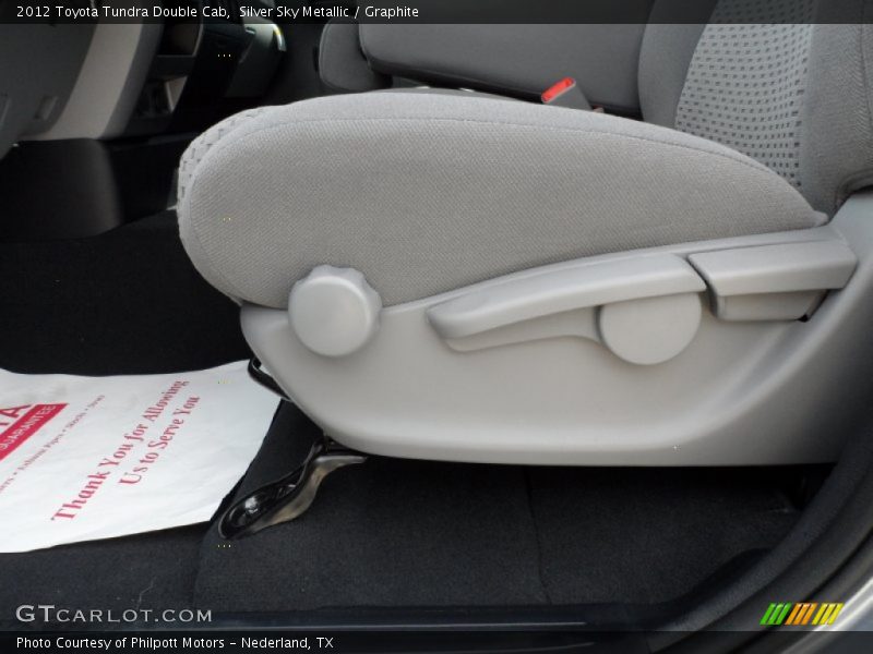 Silver Sky Metallic / Graphite 2012 Toyota Tundra Double Cab