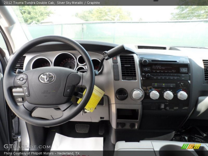 Silver Sky Metallic / Graphite 2012 Toyota Tundra Double Cab