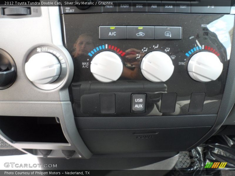 Silver Sky Metallic / Graphite 2012 Toyota Tundra Double Cab